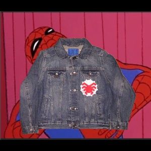 Custom kid Jean jacket.